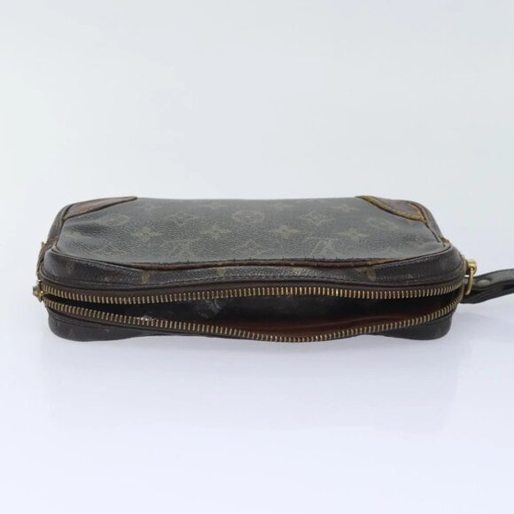 LOUIS VUITTON Monogram Marly Dragonne PM Clutch Bag M51827 LV Auth 91799 - Picture 6 of 14